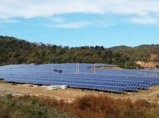 Izgara Güneş Paneli Kitlerinde 10MWp Zemin Fotovoltaik Güç İstasyonu