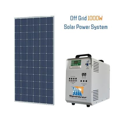 DIY Güneş Ev Sistemi Enerji Üretimi 1000W Güneş Paneli Kiti